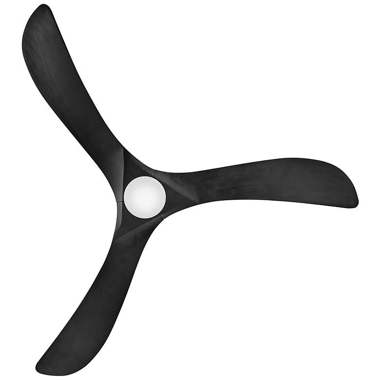 Image 6 72" Hinkley Swell Illuminated Black LED Smart Ceiling Fan more views
