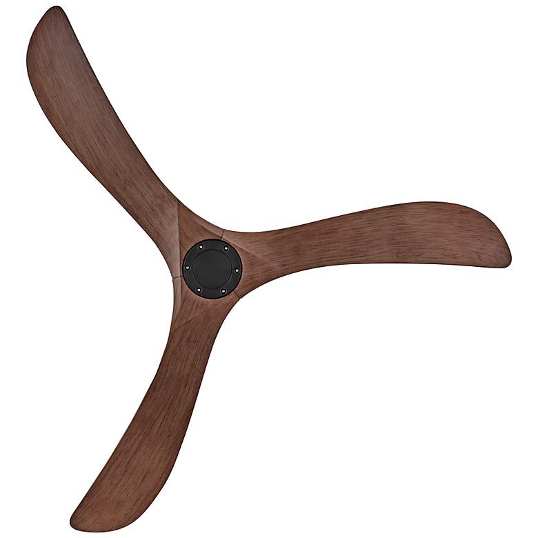 Image 4 72" Hinkley Swell Illuminated Matte Black LED Ceiling Fan more views