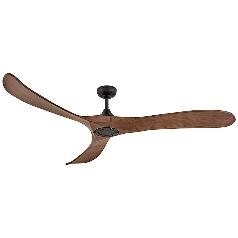 Image 7 72" Hinkley Swell Illuminated Matte Black LED Ceiling Fan more views