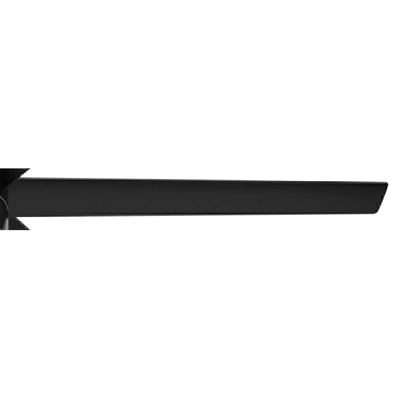 Image 4 72" Hunter Solaria Matte Black Damp Rated Large Fan with Wall Control more views