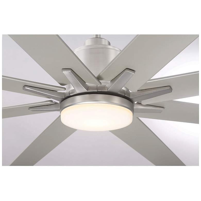 Image 5 72" LED Outdoor Ceiling Fan in Brus more views