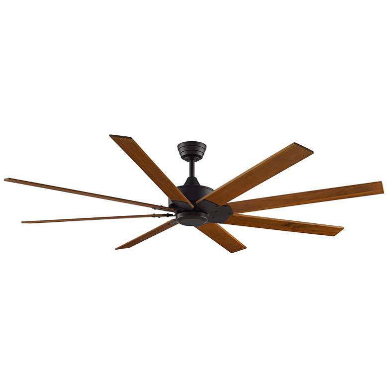 Image 1 72 inch Levon DC Dark Bronze - Cherry/Walnut Ceiling Fan