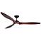 72" Linberg Eco Oil-Rubbed Bronze - Coffee LED Ceiling Fan