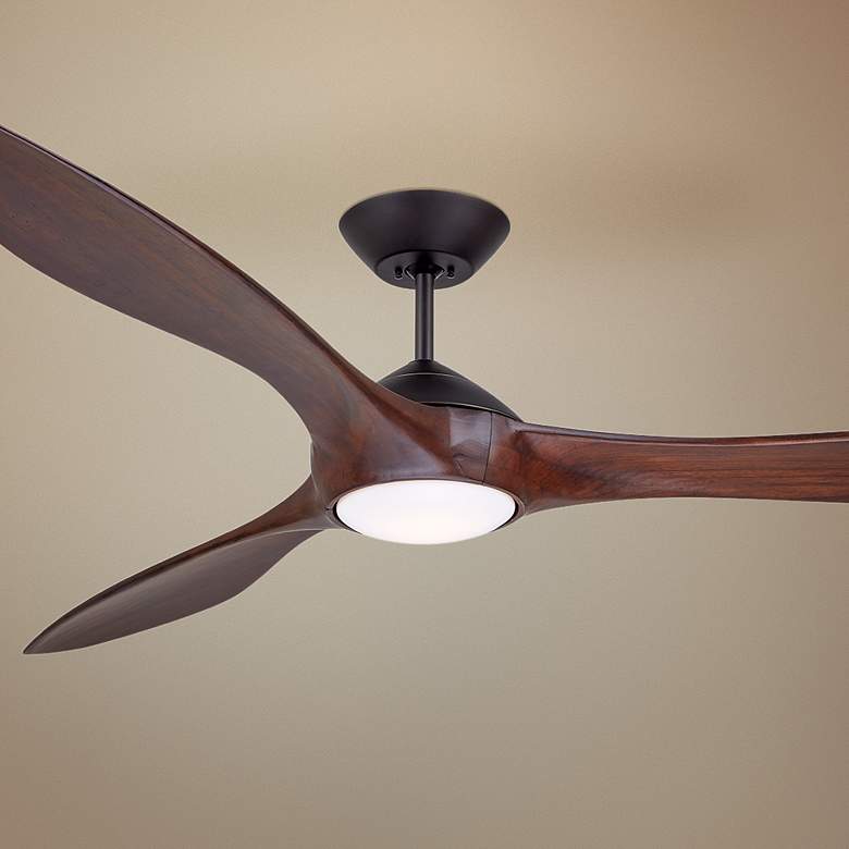 Image 1 72 inch Linberg Eco Oil-Rubbed Bronze - Coffee LED Ceiling Fan