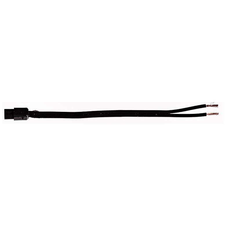 Image 1 72" Long Black Thermoplastic Elastomer Jumper Connector