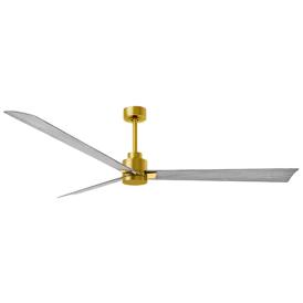 72" Matthess Alessandra Brass Barnwood Large Ceiling Fan with Remote 72" Matthess Alessandra Brass Barnwood Large Ceiling Fan with Remote