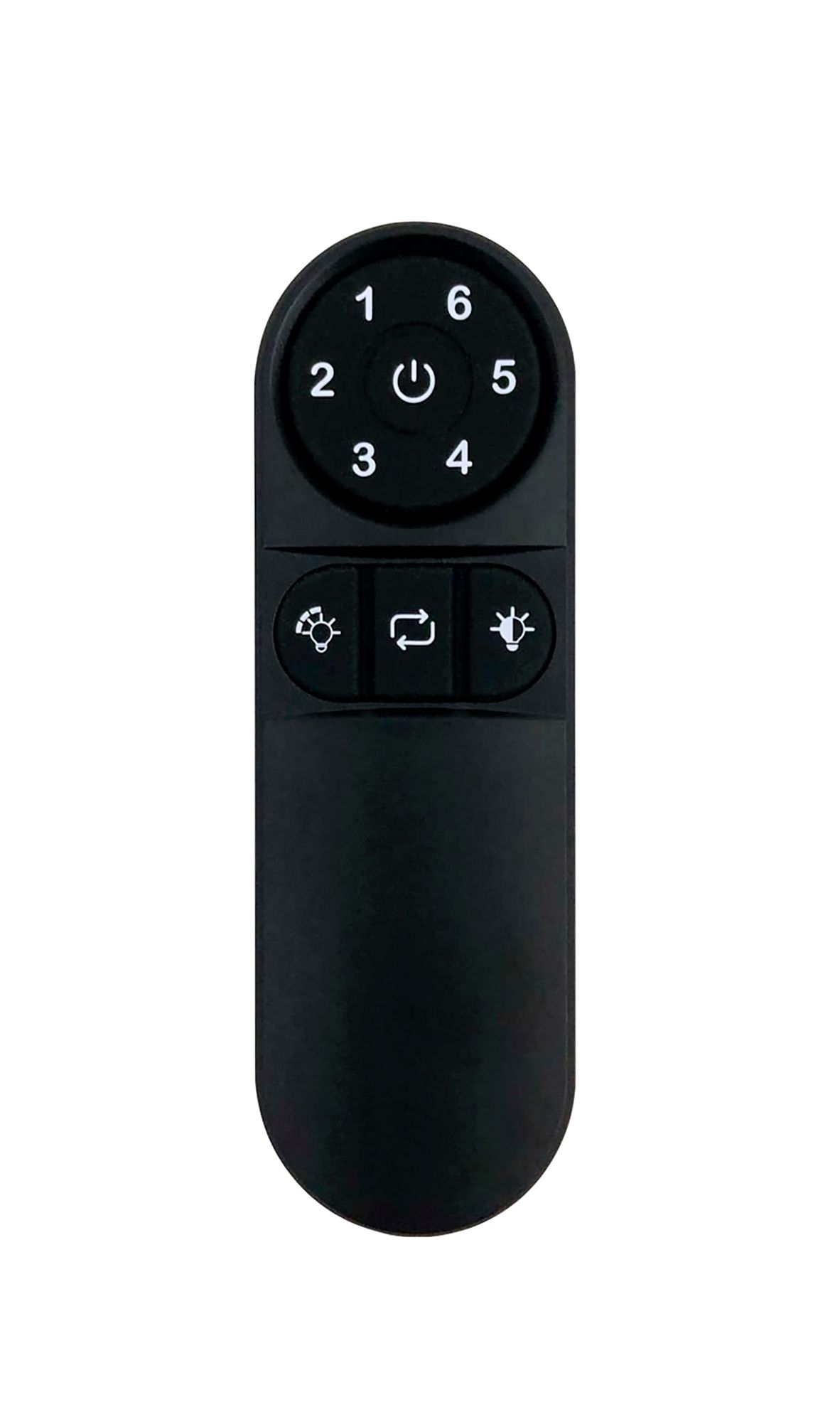 Image 2 72" Matthews Alessandra Damp LED Black and Nickel Fan with Remote more views