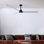 6_72" Matthews Alessandra Damp LED Black and Nickel Fan with Remote more views