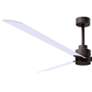 4_72" Matthews Alessandra Wet Bronze White Large Ceiling Fan with Remote more views