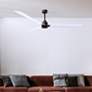 6_72" Matthews Alessandra Wet Bronze White Large Ceiling Fan with Remote more views