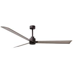 72&quot; Matthews Alessandra Wet Rated Bronze Ash Large Fan with Remote