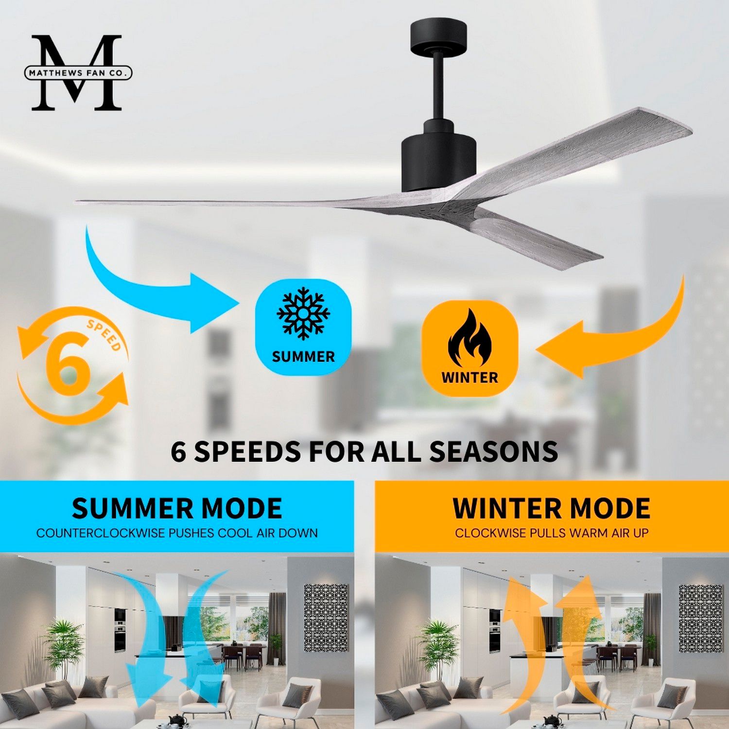 72" Matthews Nan XL Black Barnwood Large Outdoor Fan with Remote