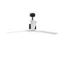 2_72" Matthews Nan XL Black White Large Outdoor Ceiling Fan with Remote more views