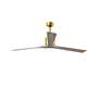 2_72" Matthews Nan XL Brass and Gray Ash Outdoor Large Ceiling Fan more views