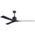 72" Matthews Nan XL Bronze and Black Outdoor Large Ceiling Fan