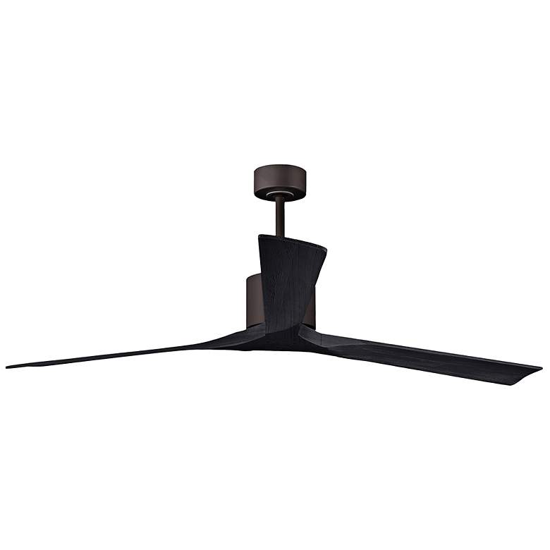 Image 3 72" Matthews Nan XL Bronze and Black Outdoor Large Ceiling Fan more views