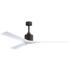 72" Matthews Nan XL Bronze and White Outdoor Large Ceiling Fan