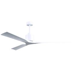 72" Matthews Nan XL Matte White Large Outdoor Ceiling Fan with Remote
