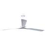 72" Matthews Nan XL Matte White Large Outdoor Ceiling Fan with Remote