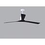 72" Matthews Nan XL White and Black Large Outdoor Ceiling Fan