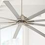Thumbnail1 of 72" Minka Aire Xtreme Brushed Nickel 9-Blade Ceiling Fan with Remote
