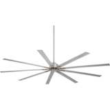 72&quot; Minka Aire Xtreme Brushed Nickel Ceiling Fan with Remote