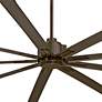 72" Minka Aire Xtreme Oil-Rubbed Bronze Large Ceiling Fan with Remote