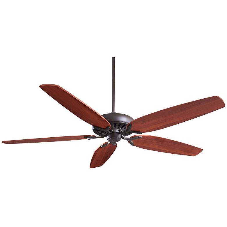 Image 2 72" Minka Great Room Bronze Large Ceiling Fan with Wall Control