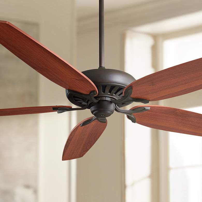 Image 1 72" Minka Great Room Bronze Large Ceiling Fan with Wall Control