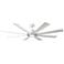 72" Modern Forms Aura Brushed Nickel LED Ceiling Fan