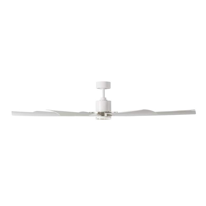 Image 3 72" Modern Forms Aura Brushed Nickel LED Ceiling Fan more views