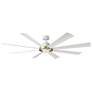 1_72" Modern Forms Aura Matte White LED Smart Ceiling Fan