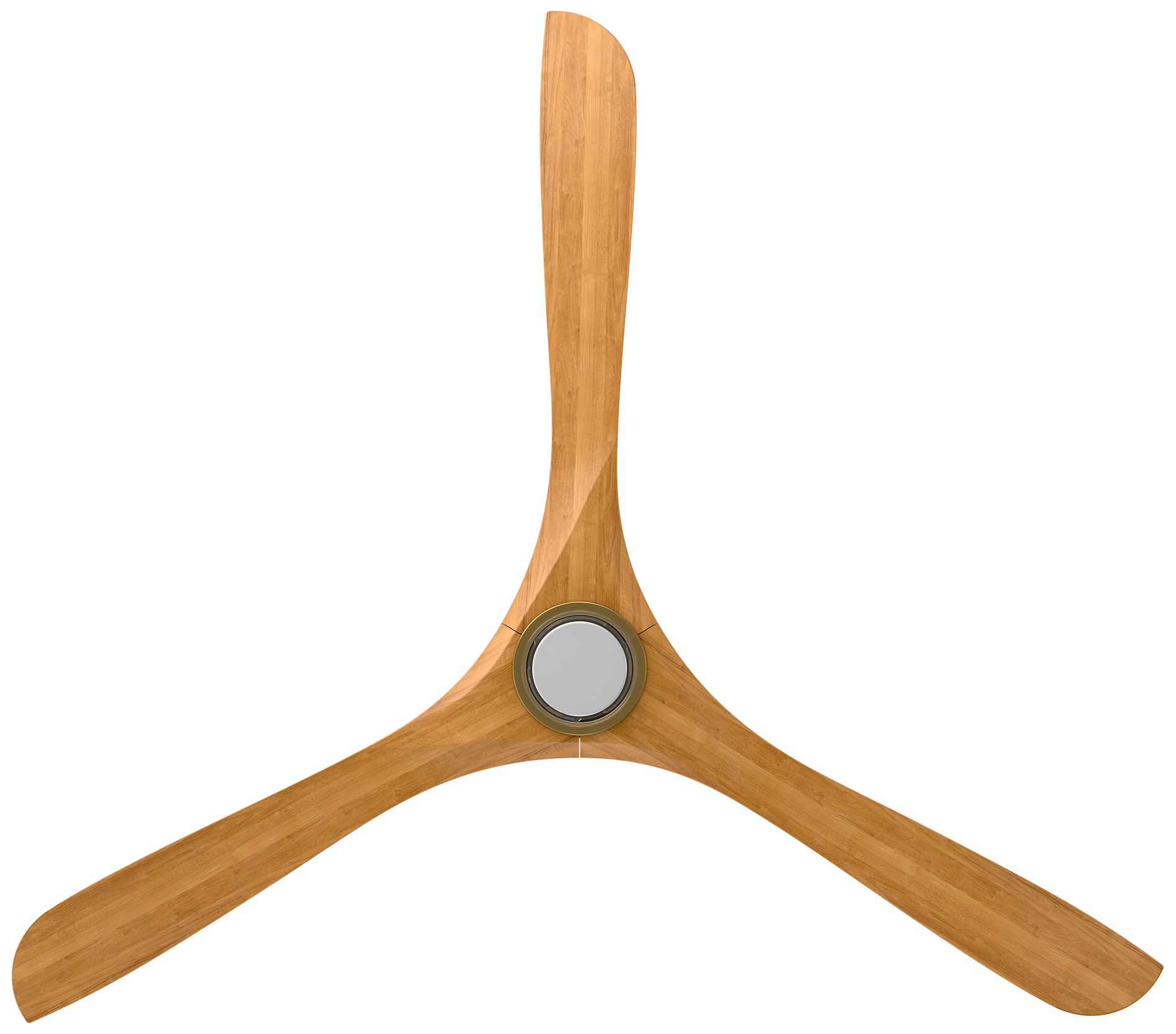 Image 4 72" Modern Forms Carve Soft Brass Smart Ceiling Fan with Remote more views
