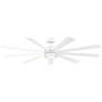 1_72" Modern Forms Wynd Matte White LED Smart Ceiling Fan
