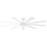 3_72" Modern Forms Wynd Matte White LED Smart Ceiling Fan more views