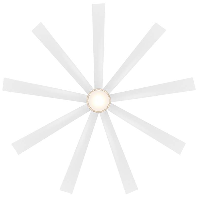 Image 6 72" Modern Forms Wynd Matte White LED Smart Ceiling Fan more views