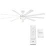 7_72" Modern Forms Wynd Matte White LED Smart Ceiling Fan more views
