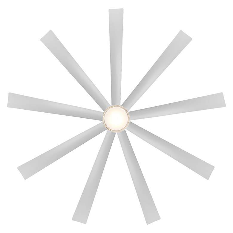 Image 7 72" Modern Forms Wynd Stainless Steel LED Smart Ceiling Fan more views
