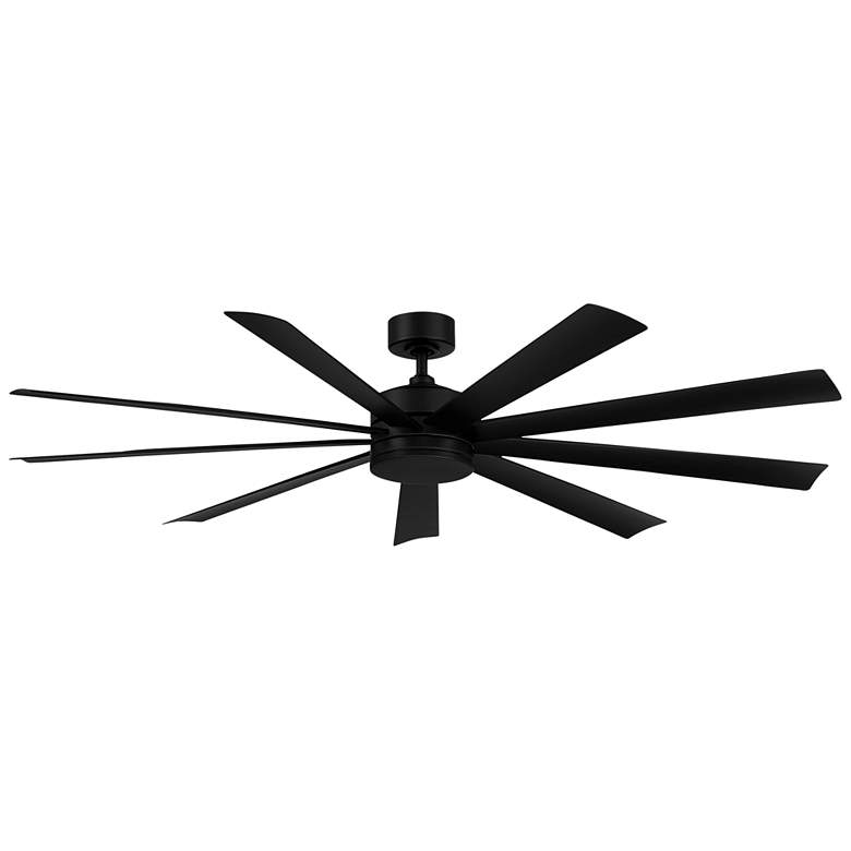 Image 6 72" Modern Forms Wynd XL Black Wet Location LED Smart Ceiling Fan more views