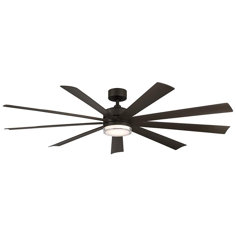 Image 1 72 inch Modern Forms Wynd XL Bronze 2700k LED Smart Ceiling Fan