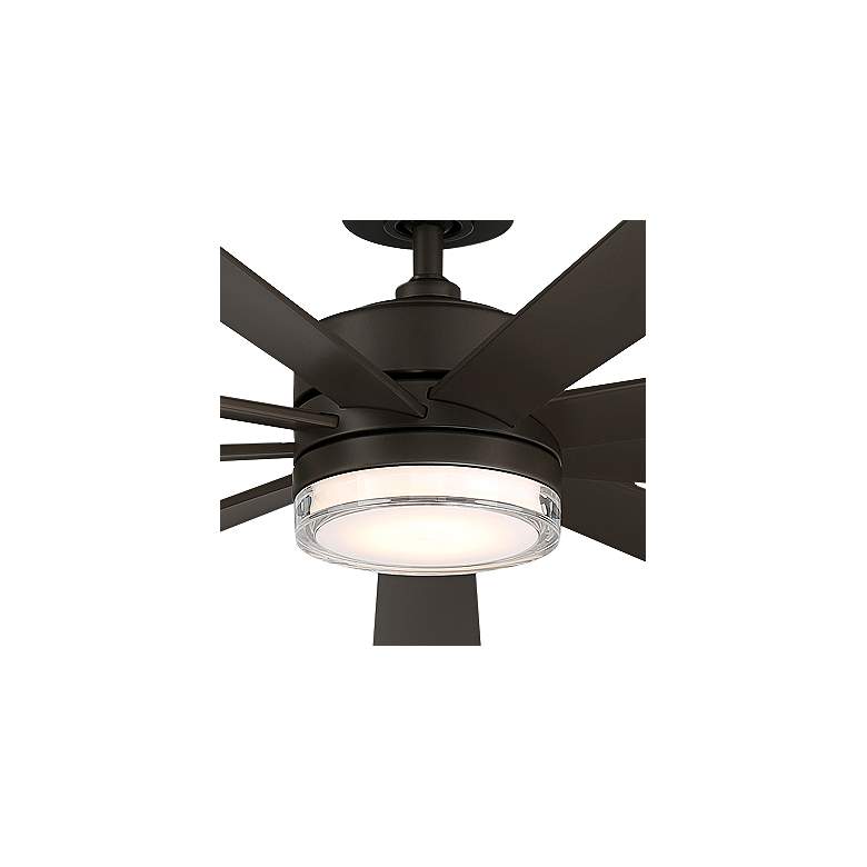 Image 2 72" Modern Forms Wynd XL Bronze 2700k LED Smart Ceiling Fan more views