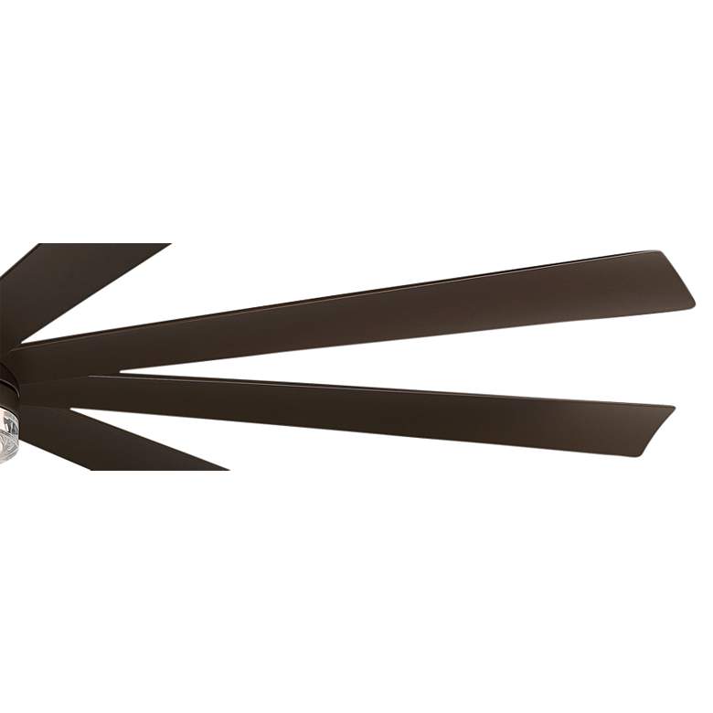 Image 4 72 inch Modern Forms Wynd XL Bronze Wet Location LED Smart Ceiling Fan more views