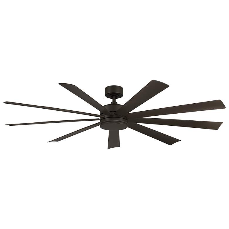 Image 4 72 inch Modern Forms Wynd XL Bronze Wet Location LED Smart Ceiling Fan more views