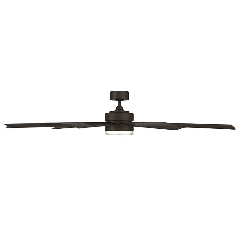 Image 5 72" Modern Forms Wynd XL Bronze Wet Location LED Smart Ceiling Fan more views