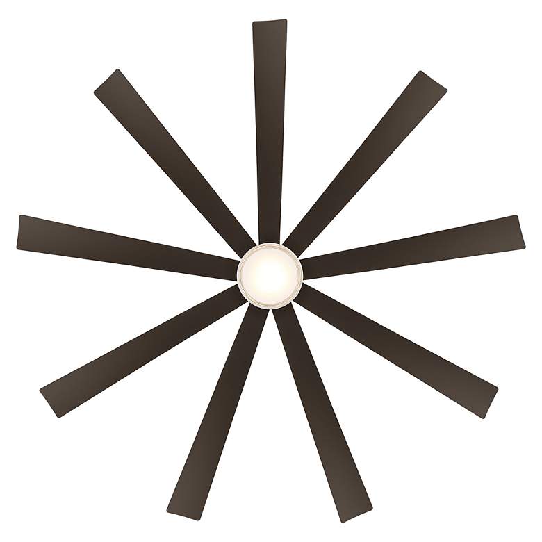 Image 6 72" Modern Forms Wynd XL Bronze Wet Location LED Smart Ceiling Fan more views