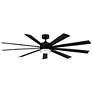 72" Modern Forms Wynd XL Matte Black 2700K LED Smart Ceiling Fan
