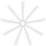 72" Modern Forms Wynd XL Matte White 3500K LED Smart Ceiling Fan