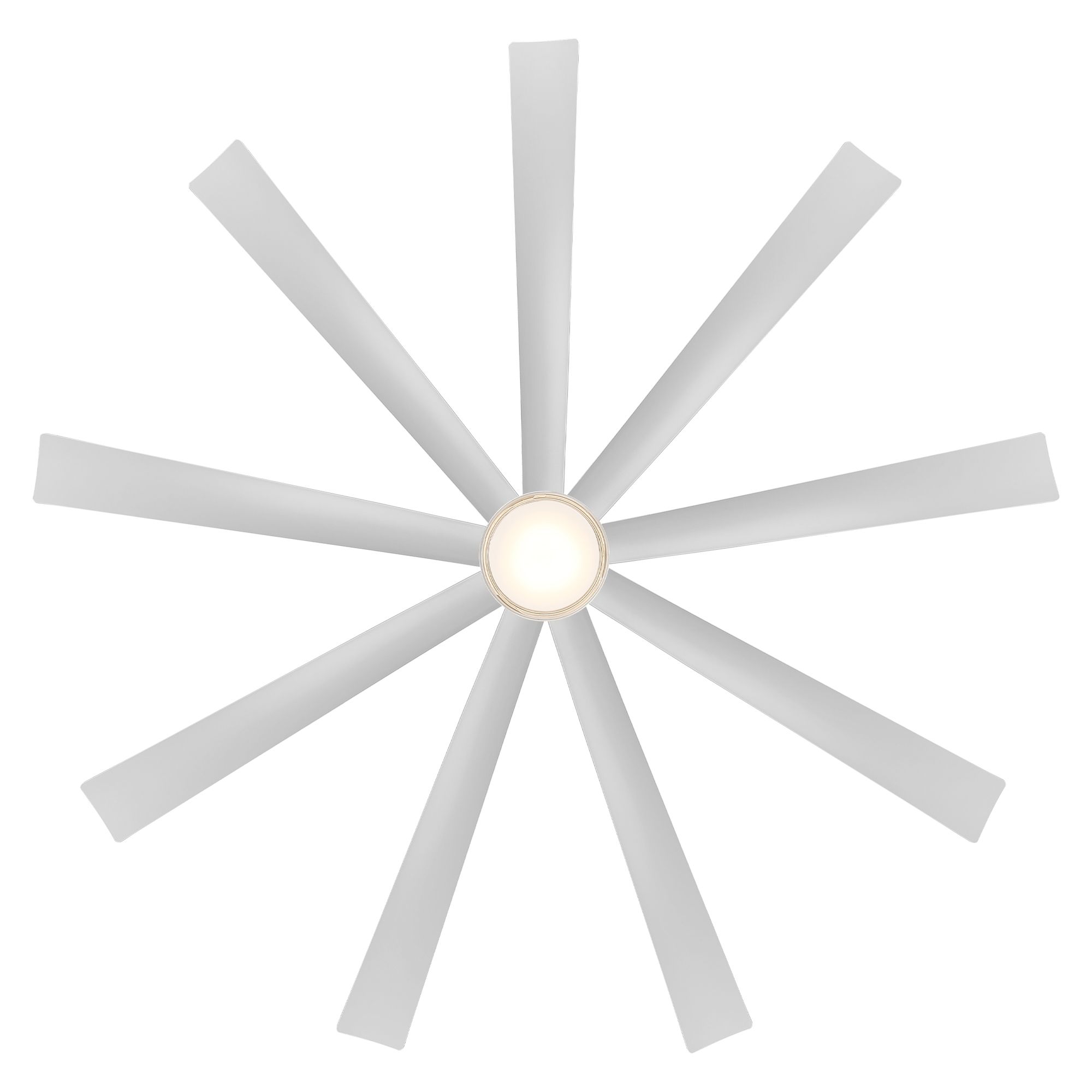 Image 7 72" Modern Forms Wynd XL Stainless Steel LED Smart In/Out Ceiling Fan more views