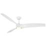 1_72" Modern Forms Zephyr Matte White LED Smart Ceiling Fan