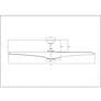 72" Modern Forms Zephyr Matte White LED Smart Ceiling Fan